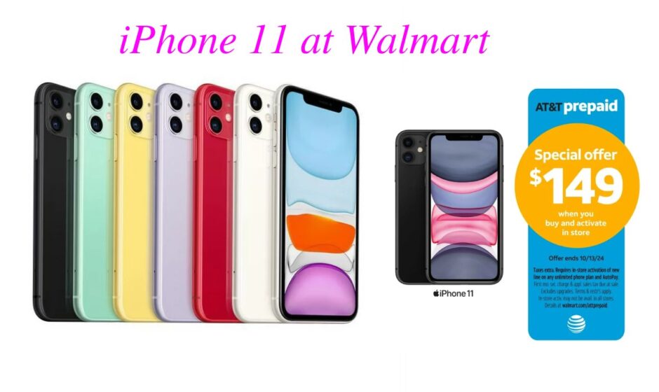 iPhone 11 at Walmart