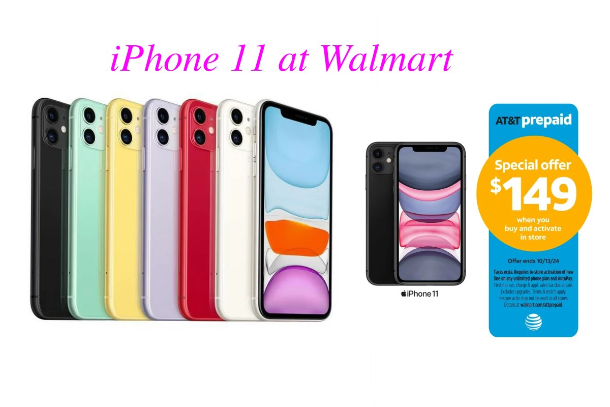 iPhone 11 at Walmart