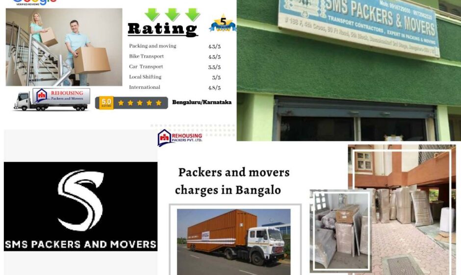 SMS Movers and Packers Bangalore