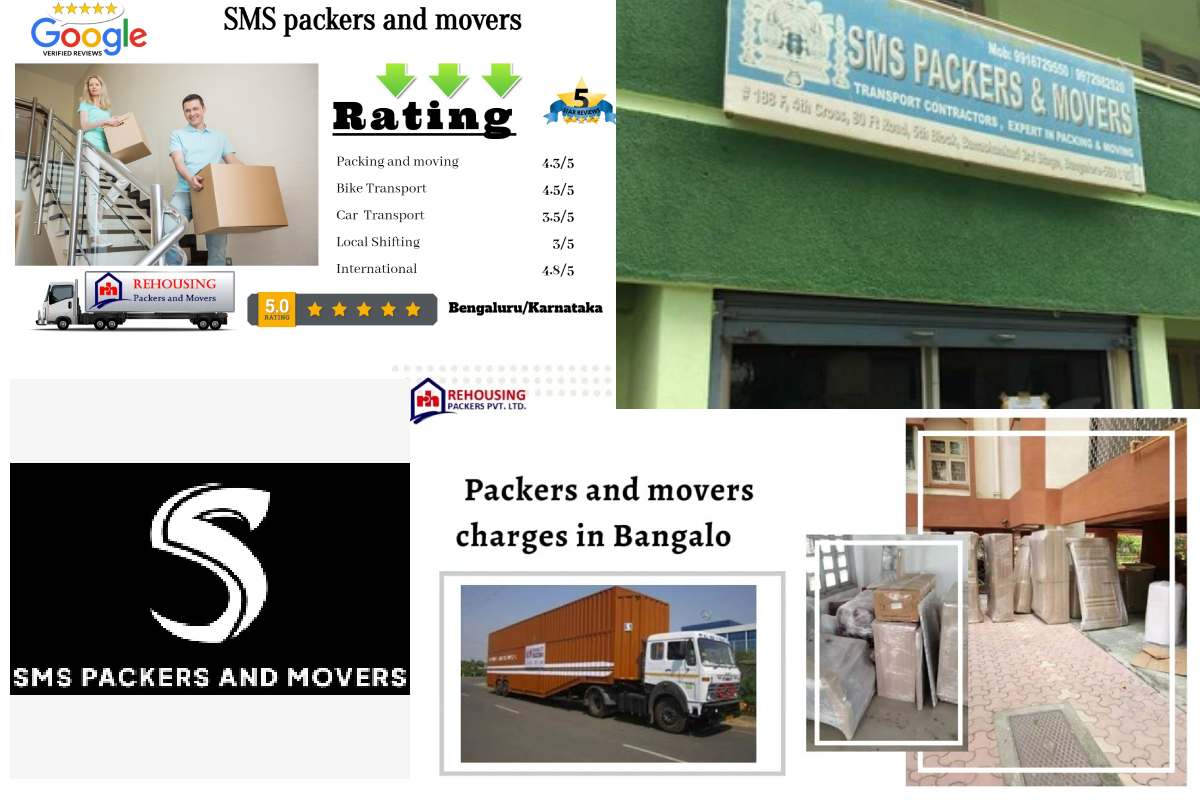 SMS Movers and Packers Bangalore