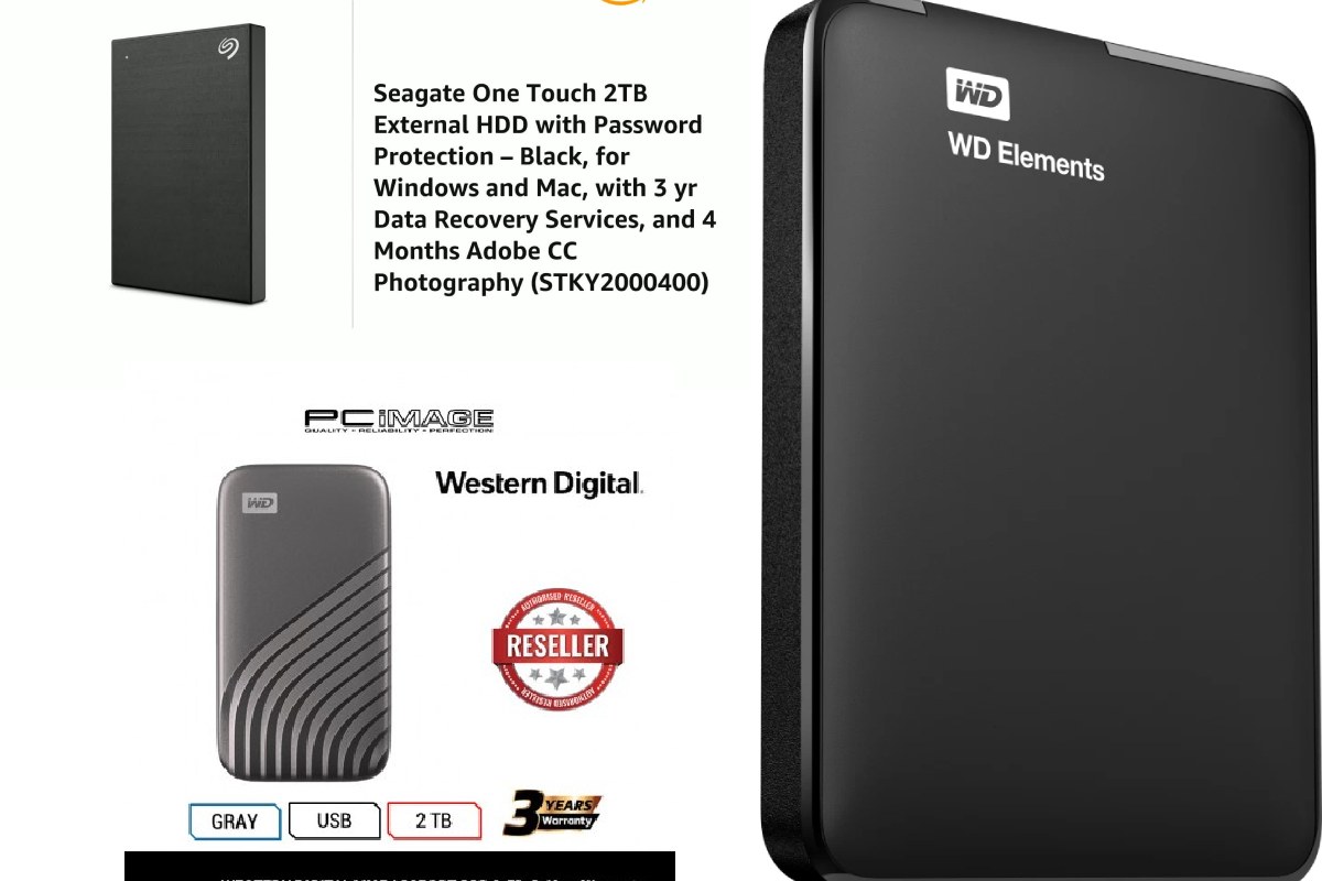 2TB External Hard Drive