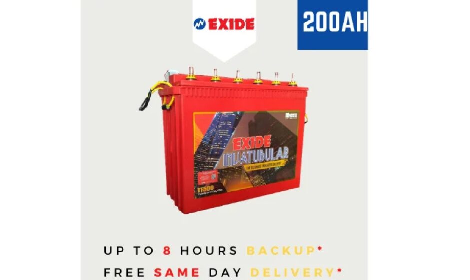 Exide Battery 200Ah Price